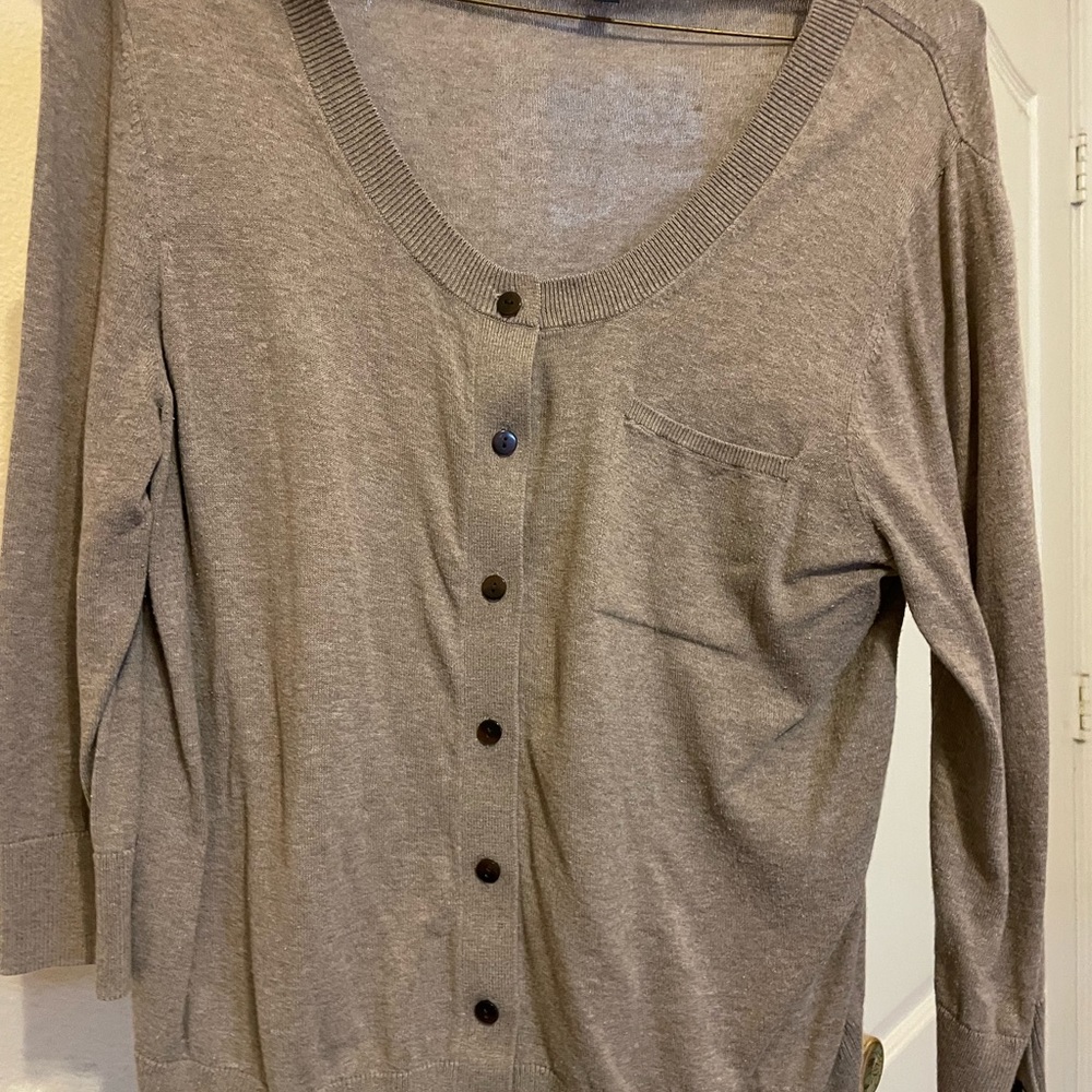 Gap light weight sweater 3/4 sleeve